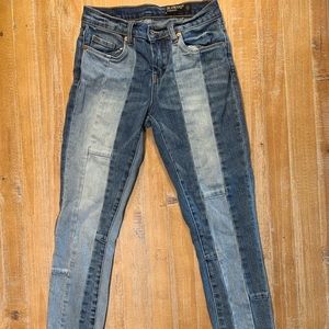 Blank NYC jeans multi denim size 23 one of a kind